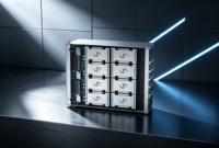 JumSoft 8U Rack AI Server untuk Pelatihan Model Besar 8 Akselerator Komputasi Berkecepatan Tinggi 24 Slot DDR5 Jaringan 800GbE Tersedia di Stok
