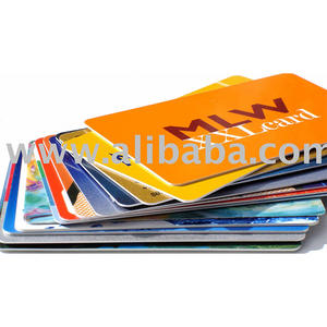 Service d'impression de cartes postales de luxe en pvc brillant avec logo - Product Image 6