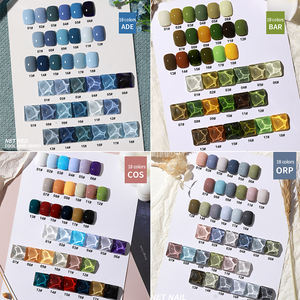 Esmalte de uñas en gel UV permanente, 18 colores sólidos - Product Image 5