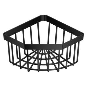 Escurridor de esquina para fregadero de cocina, tipo rejilla cuadrada, cesta de almacenamiento resistente al agua para baño, cocina, montado en la pared - Product Image 1