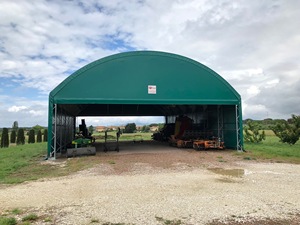 Tienda de almacenamiento de jardín ligera de diseño italiano con estructura de acero galvanizado en caliente impermeable y fácil montaje - Product Image 2