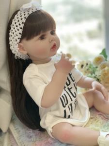 R & B cuerpo completo <span class=keywords><strong>de</strong></span> silicona niña Reborn bebé vinilo realista y silicona Reino Unido Lifereborn dormir recién nacido Reborn muñecas - Product Image 3