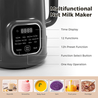 Sojabonenmelk Maken Machine Notenmelkmaker 1,5 L Groente-En Fruitsap Maken Sapcentrifuge Sojamelk Maker