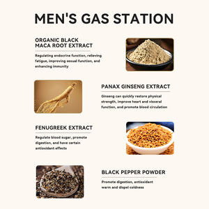 Natürliche männliche Verbesserung Kräuter Ginseng Maca Tabletten für lang anhaltende Erektion Verbesserte Härte Ausdauer Sperma - Product Image 5