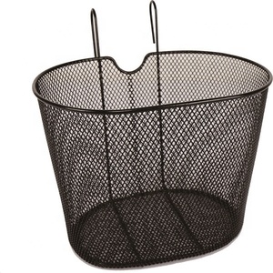 Cesta delantera de bicicleta de acero fuerte de buena calidad, suministro de fábrica de China - Product Image 3