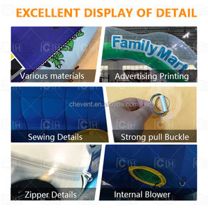 Poupée gonflable de dessin animé de <span class=keywords><strong>panda</strong></span> géant pour la publicité gonflable géante personnalisée - Product Image 4