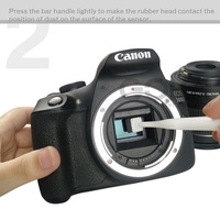Outil de nettoyage d'écran anti-poussière pour appareil photo reflex numérique plein format, écouvillon en microfibre de 24 mm emballé individuellement