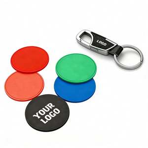 Wholesale Non-Slip Silicone <b>Drink</b> <b>Coaster</b> for Restaurant Hotel Bar Promo Business Gift Silicone Mat Silicon Pvc <b>Coasters</b> - Product Image 1