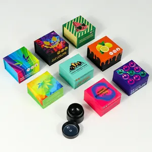 Custom Design Recyclable Materials Wholesale Gummy Cigar Packaging Cardboard Rigid Paper Box