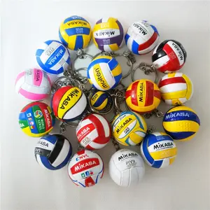 2024 New Volleyball Keychain Bag Ornaments Student Sports Souvenirs Sports Prizes Mikasa Volleyball Keychain