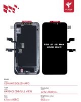 Écrans LCD pour téléphone portable FLYCDI pour iPhone Xs Max, assemblage d'écran, pièces de réparation et de remplacement, écran tactile LCD
