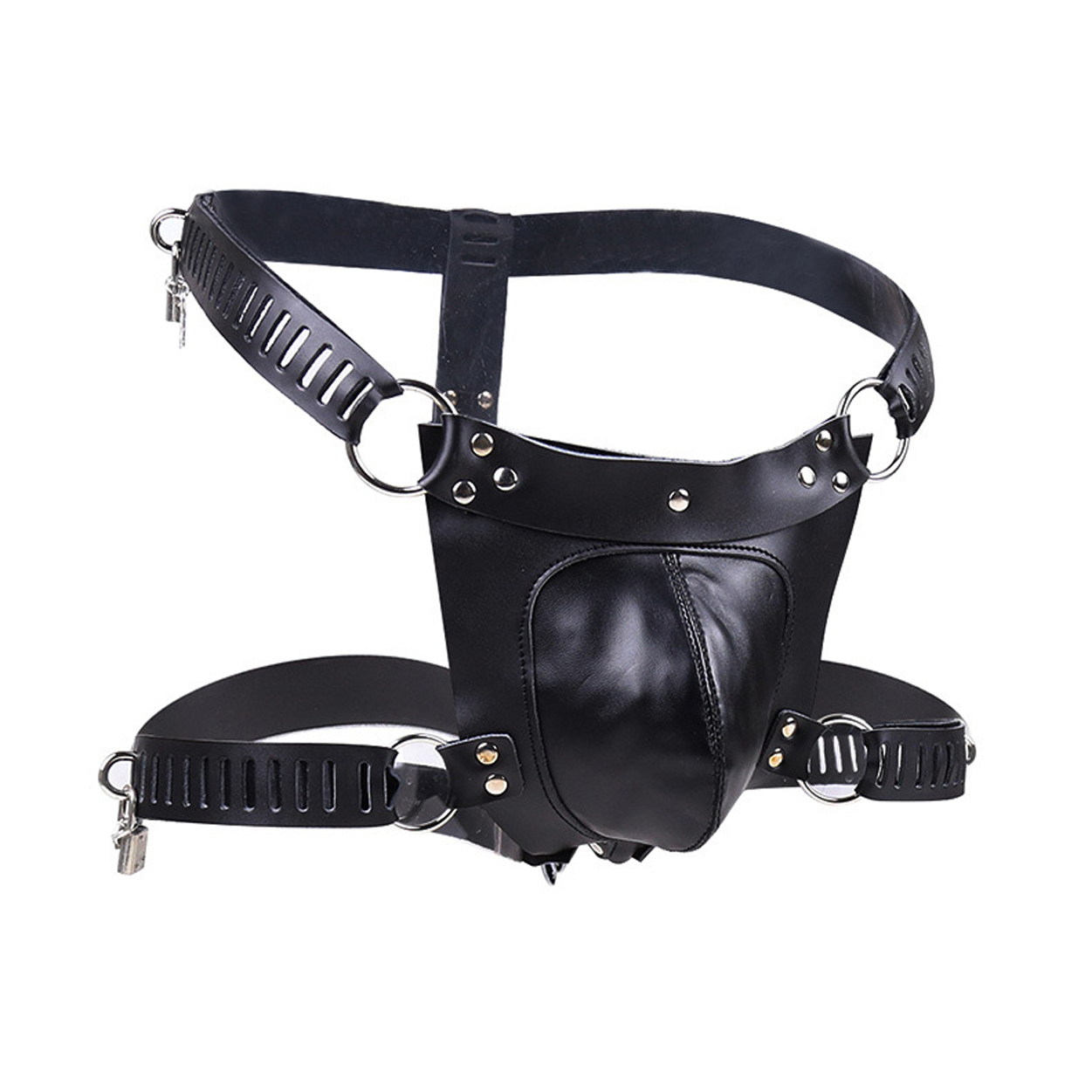 Black-Genuine leather