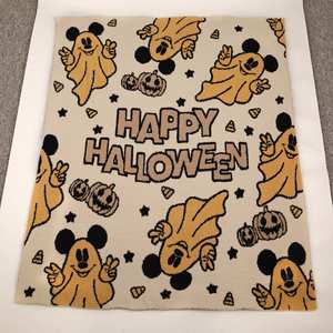 TikTok Hotsell Personalized Mouse <strong>Blanket</strong> Reversible Custom Embroidered <strong>Throw</strong> Soft <strong>Halloween</strong> <strong>Blanket</strong> - Product Image 1