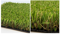 Gazon artificiel de haute densité, durable, imperméable, ignifuge, écologique, recyclable, 40 mm/10 mm/20 mm, pour sports en salle, jardin, pelouse