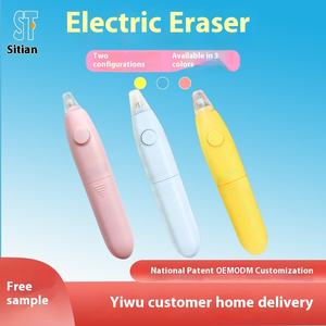 <span class=keywords><strong>Gomme</strong></span> <span class=keywords><strong>électrique</strong></span> <span class=keywords><strong>rechargeable</strong></span> Kidsren Modèle de calligraphie à crayon rotatif automatique facile à effacer pour la pratique des étudiants - Product Image 5