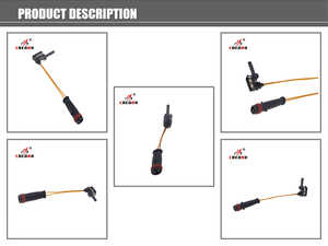 Nouveau capteur d'usure des plaquettes de frein à disque ligne d'alarme de frein A2205400717 pour les modèles mercedes-benz CLK classe E SLS SLS AMG R230 - Product Image 6