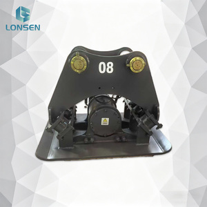 Compacteur à plaques hydraulique amélioré LS08 avec tapis en caoutchouc haute résistance pour un compactage progressif et durable - Product Image 2