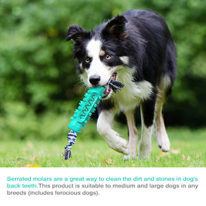 Hot Sale Hund Baumwolle Seil Kau spielzeug Langlebige Doggy Interactive Bite Training Produkte Zähne Reinigungs werkzeug für Hund - Product Image 5