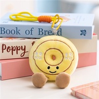 Nouveau mignon 3D Fitness porte-clés haltères Kettlebells Barbell plaques en peluche sac charme cadeaux appropriés pour les amateurs de Fitness