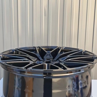 Jantes de course Tongjiu en alliage forgé noir brillant, 1 pièce, PCD 5x120/112/114.3, 18-22 pouces, vente chaude