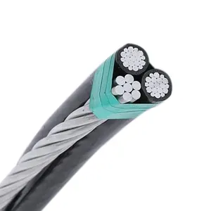 XLPE/PVC-Isolation kabel 3-adriges 90-mm2-Freileitungskabel aus Aluminium