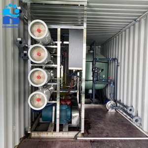 Cấp bằng sáng chế tiết kiệm năng lượng, 20 t/h phục hồi cao containerized RO hệ thống-nước lợ khử Muối - Product Image 3