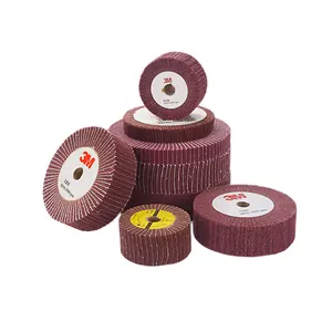 Hot Selling Sifang Non-woven Nylon Abrasive Flap Wheel Brush Wire Drawing Wheel