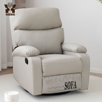 Chaise de Barbier en Cuir PU Multifonctionnelle Inclinable et à Bascule, Chaise de Salon de Beauté Massante avec Éponge Haute Densité et Pieds en Métal – Meilleure Vente