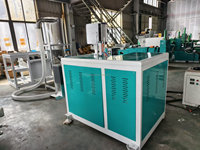 Granulateur de recyclage plastique à refroidissement par air économique YKSJ-75, 40 KW, vis simple pour PE PP