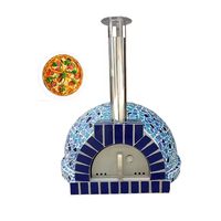 Four à pizza extérieur en brique de four d'argile de Tandoor de type gaz de vente chaude avec des accessoires de BBQ