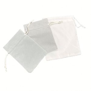 Bolsa de Algodón con Cordón para Joyería, Tamaño Personalizado, Bolsa de Regalo de Algodón con Cordón para Joyería - Product Image 1