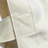 Sac fourre-tout en toile de coton grande capacité, brodé, écologique, personnalisable avec logo OEM ODM