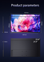 2026 Neuer Hochhelligkeits-1080P-TN-OLED-Tragbarer Monitor Laptop Plug-and-Play Dual-Monitor-Erweiterung Typ C 23,8 Zoll