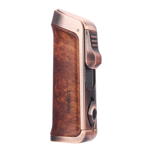 Encendedor de Cigarros JOFI con Triple Llama, Resistente al Viento, Recargable, Color Naranja, Regalo Empresarial - Product Image 1