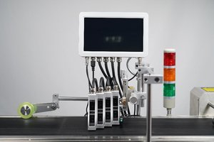 Tự động 10 inch nhiệt máy in phun RICOH đầu in 600dpi Độ phân giải cho Flex trứng công nghiệp ngày mã tij máy in phun - Product Image 3