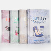 Vente en gros de livres de haute qualité personnalisés avec couverture rigide et bords pulvérisés pour la lecture