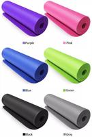 Tapis de yoga NBR moins chers, logo personnalisé, ensembles de yoga fitness pour femmes, tapis de yoga TPE