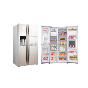 Don ücretsiz A + sınıfı 448L ile yan yana buzdolabı ev veya ticari kullanım PCM buzdolabı
