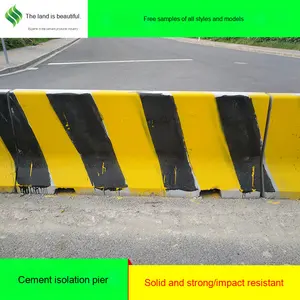 Bollards d'isolation de routes en béton modernes personnalisées de Shanghai diverses spécifications pour la construction de biens immobiliers ciment de haute qualité - Product Image 3