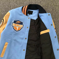 Fabricants OEM ODM pour vestes universitaires personnalisées en sublimation, vestes universitaires en cuir pour hommes, veste d'hiver avec logo personnalisé