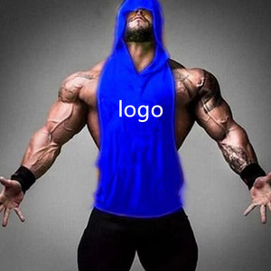 Débardeur de sport personnalisé en polyester OEM pour hommes, vente en gros, prix abordable, avec logo sur mesure - Product Image 1