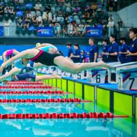Panneau tactile de chronométrage pour compétition de natation professionnelle