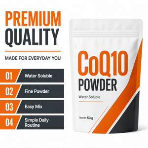 Complément Alimentaire Nano Ubiquinol 100 mg à Marque Blanche Certifié Biologique Pur Liposoluble 98% Coenzyme Q10 en Poudre Améliore - Product Image 5