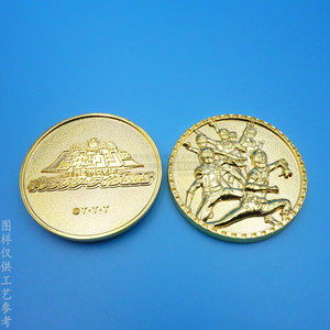 Moneda Conmemorativa de la Serie Ultraman, Relieve 3D, Aleación de Zinc, Color Dorado, Artículo Coleccionable Derivado del Anime - Product Image 3