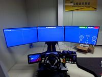 Cockpit de téléopération industriel 5G NM2000 pour la commande à distance des excavateurs minières