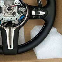Volant sport en cuir rond pour BMW F07 F10 F30 F32 F34 F35 F20 F21 F22 F25 F26 F31 F36 F01 F12 F15 F16 F22 M3 M4 M5