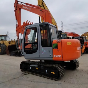 Mini-excavatrice pour la manutention des matériaux, Hitachi Zx60 EX60 d'occasion, excavatrice fiable de 6 tonnes - Product Image 2