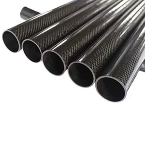 ท่อคาร์บอนไฟเบอร์แบบม้วนเคลือบผิวทวิลล์ธรรมดา - Product Image 2