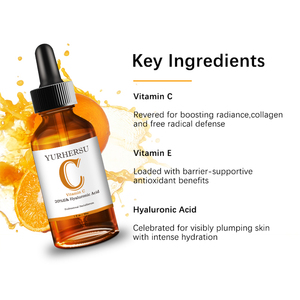 Natural 20% Vitamin C Serum Private Label Collagen Anti Aging Wrinkle Whitening <strong>Facial</strong> Skin Care VC Serum in <strong>Stock</strong> - Product Image 4