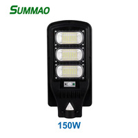 Lampadaire LED solaire tout-en-un intégré de 50W à 300W avec indice de protection IP65 pour les routes et les cours, vente directe en usine, nouveau design